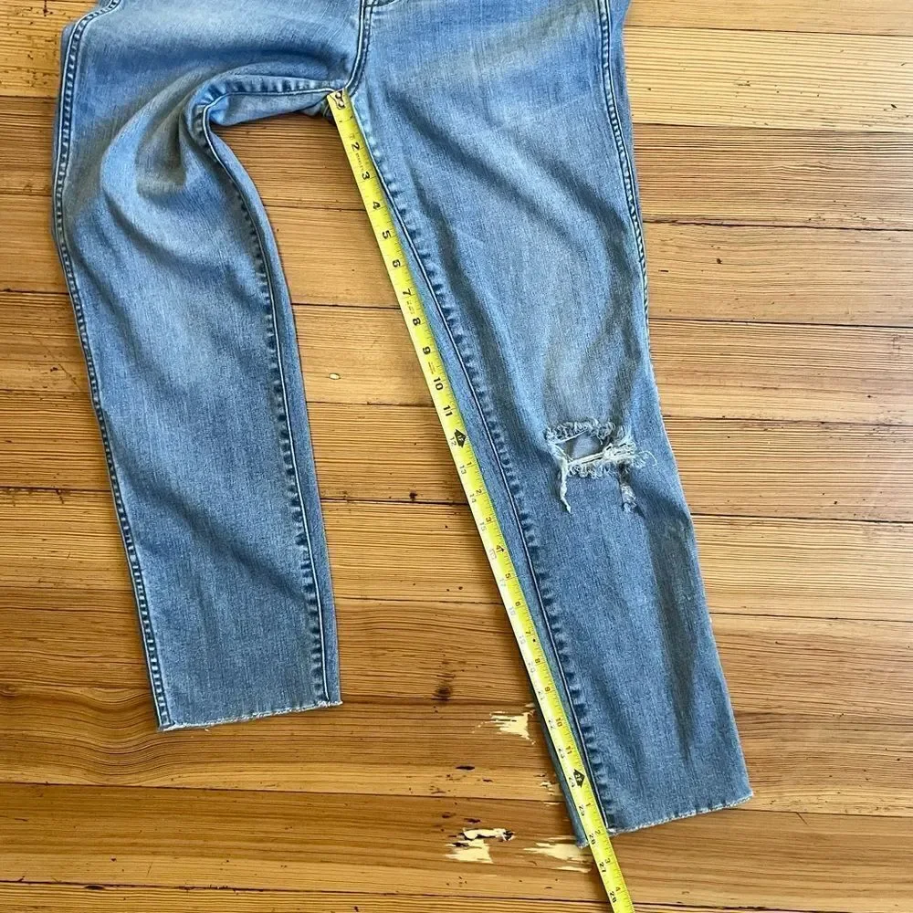 J. Crew vintage straight button front jeans. Size 30.